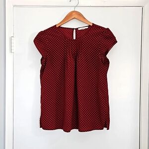 Top - Polka Dot Print